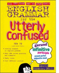 Rich Results on Google's SERP when searching for'English Grammar for the Utterly confused'